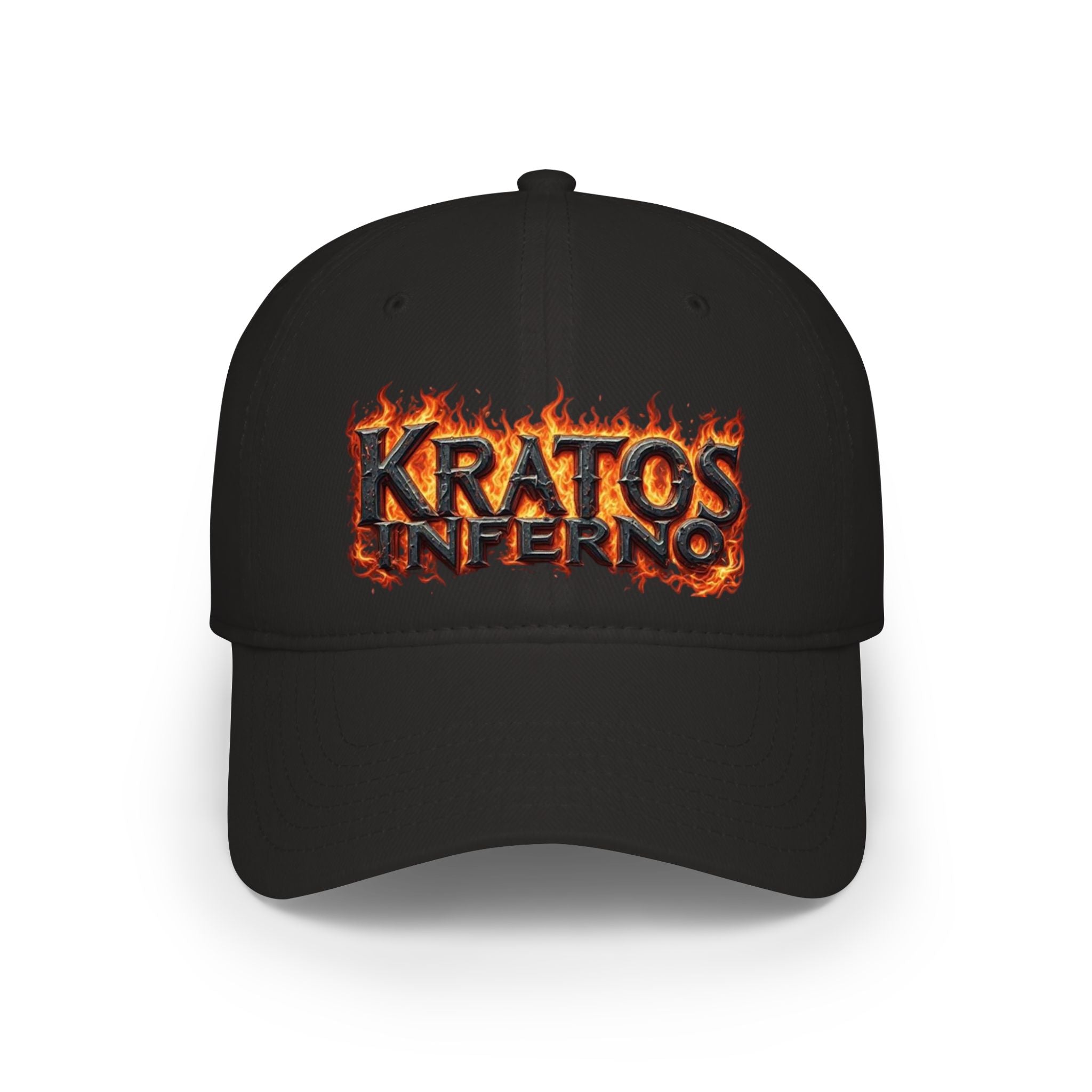 Kratos Inferno Flame Logo Baseball Cap