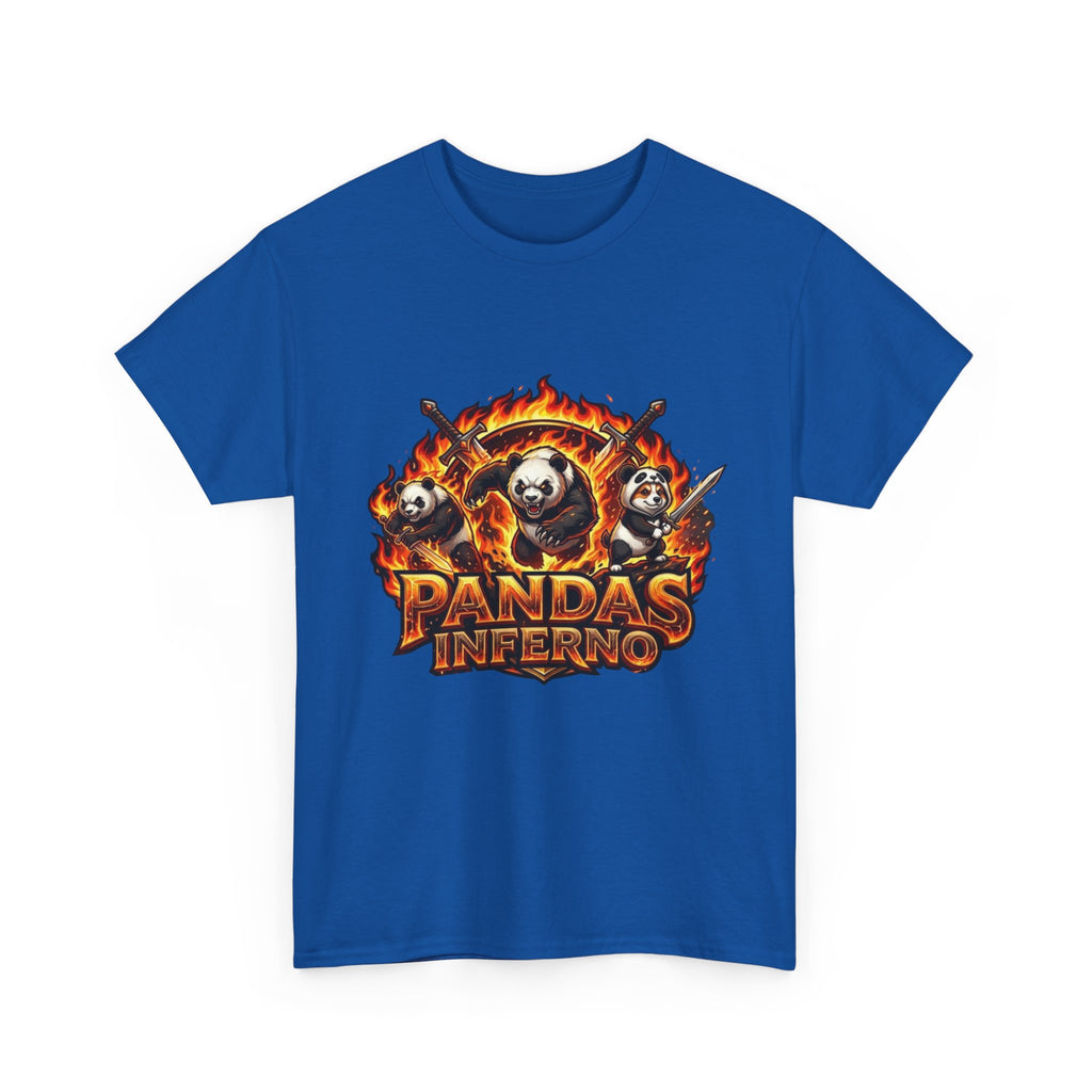 Pandas Inferno T-Shirt | Flaming Panda Trio Graphic Tee