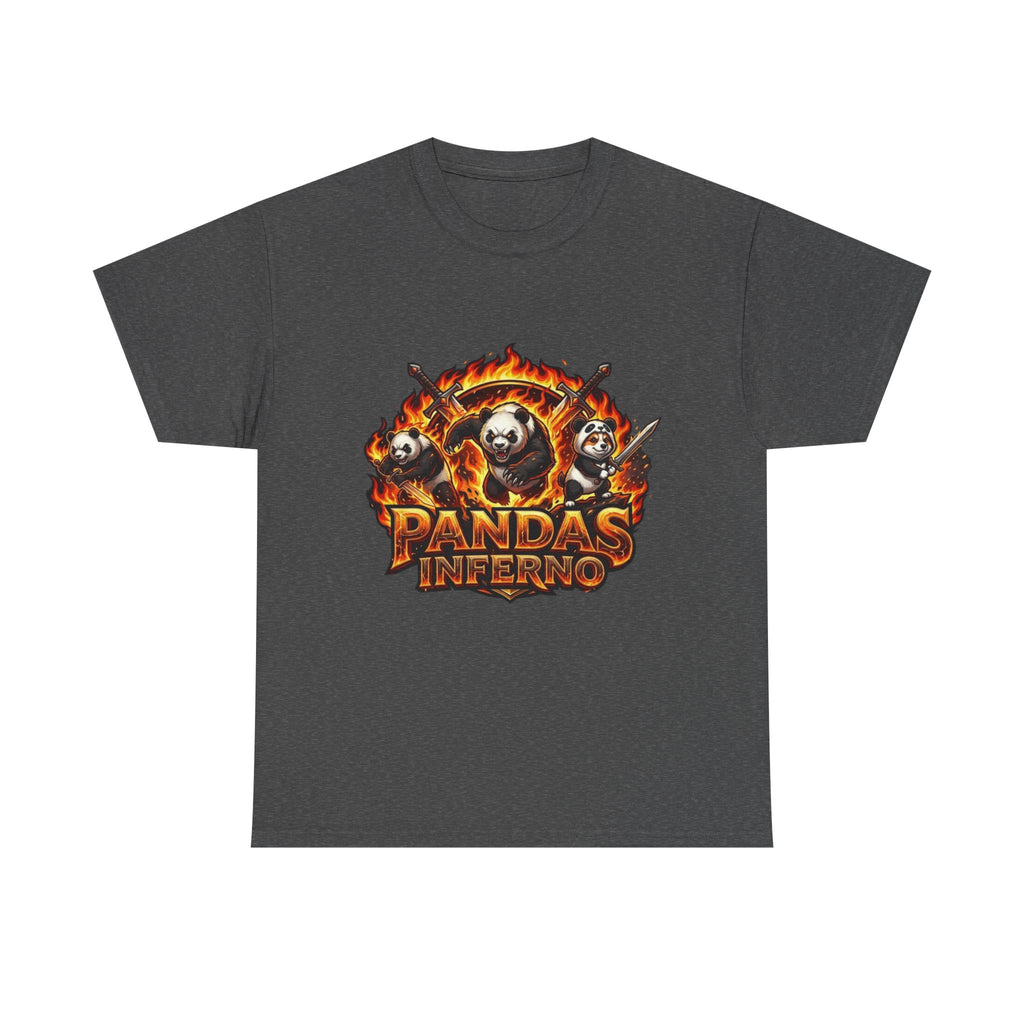 Pandas Inferno T-Shirt | Flaming Panda Trio Graphic Tee