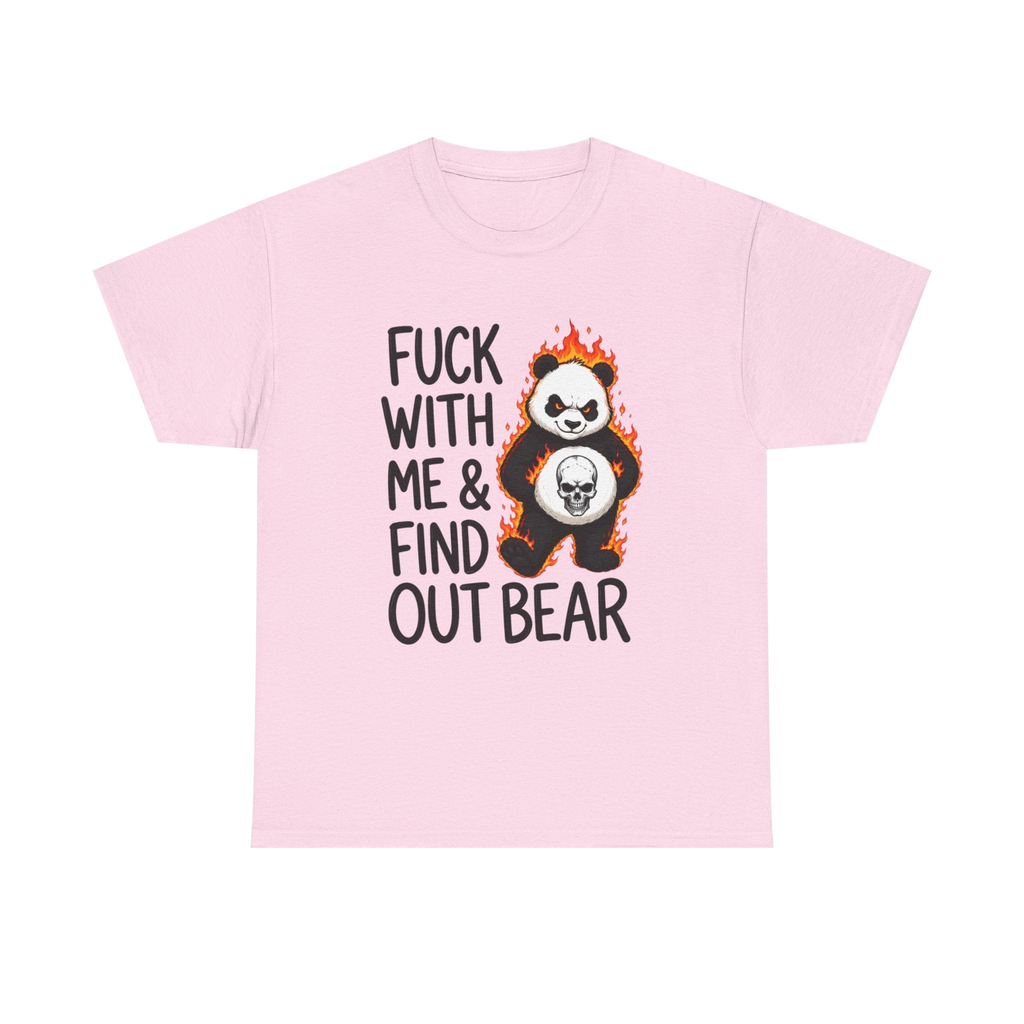 Find Out Bear T-Shirt — Funny Fierce Panda Graphic Tee