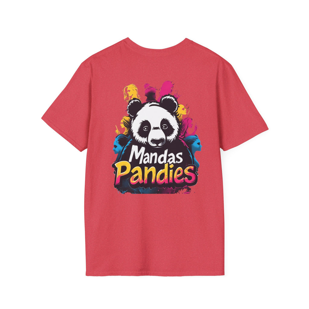 Mandas Pandies T-Shirt | Panda Graphic, Colorful Street Art