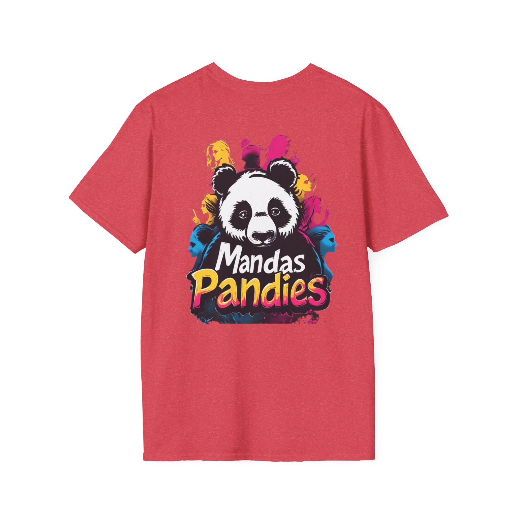 Mandas Pandies T-Shirt | Panda Graphic, Colorful Street Art