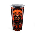 20oz Corgi Fire Tumbler – Fiery Panda Hooded Dog Travel Cup