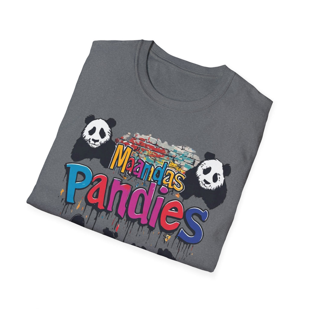 Mandas Pandies T-Shirt | Panda Graphic, Colorful Street Art