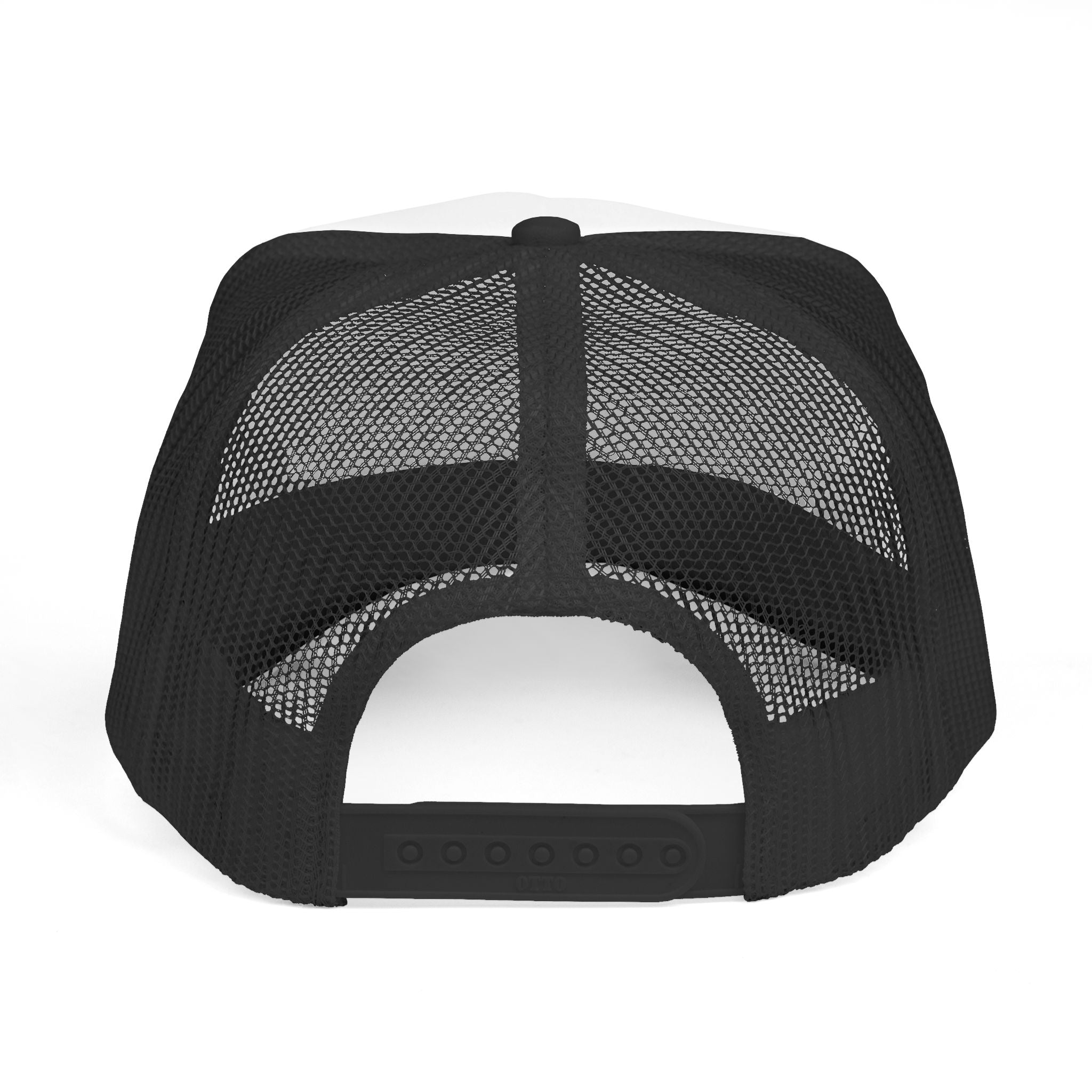Pandas Inferno trucker cap | flaming panda skulls design