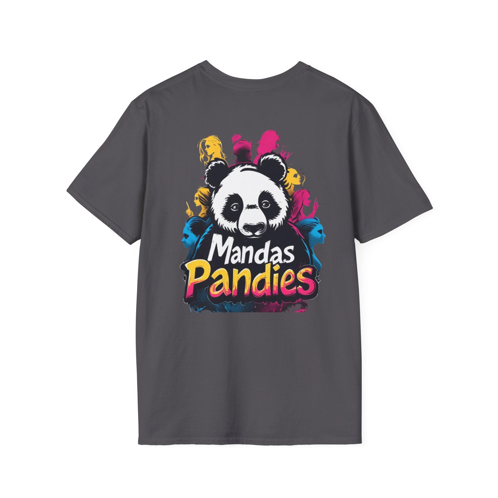 Mandas Pandies T-Shirt | Panda Graphic, Colorful Street Art