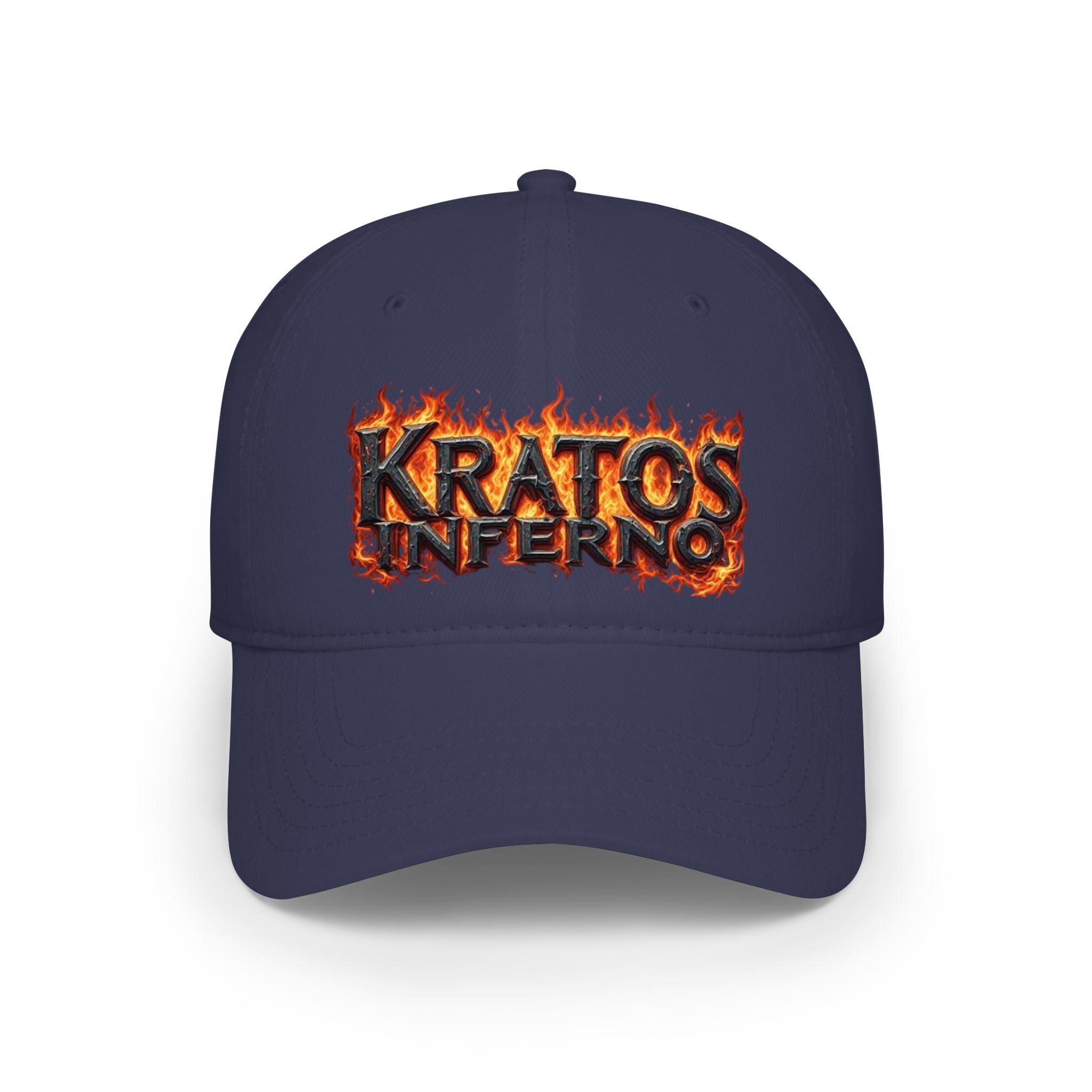 Kratos Inferno Flame Logo Baseball Cap