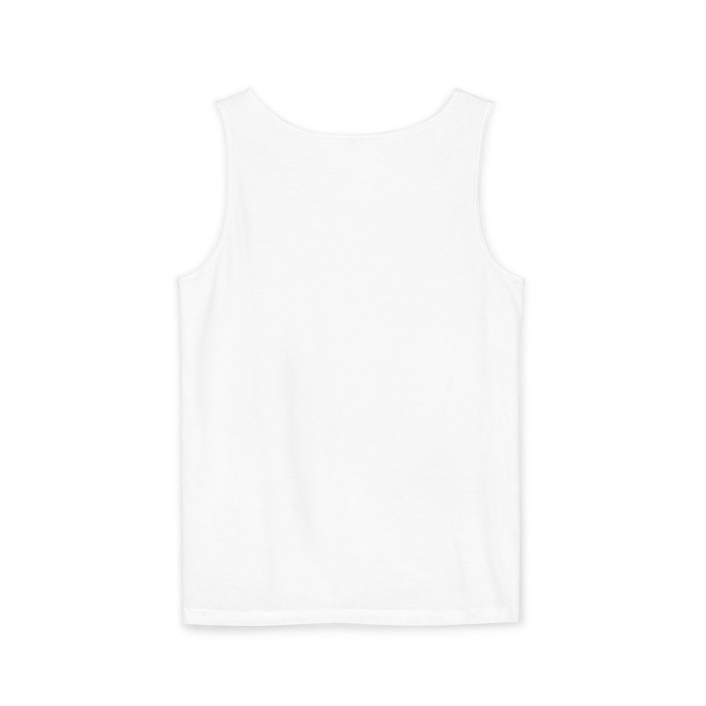 Pandas Inferno muscular panda graphic Tank Top | flaming skull, dual guns