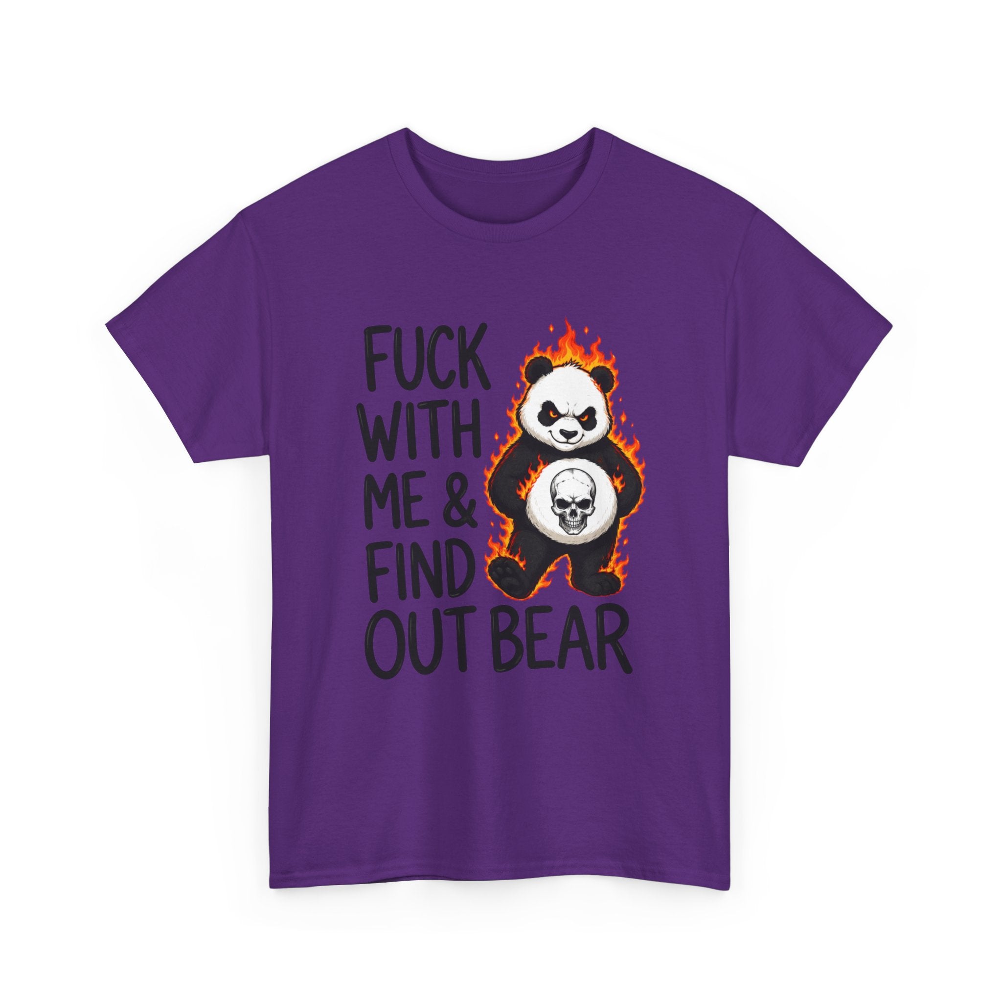 Find Out Bear T-Shirt — Funny Fierce Panda Graphic Tee