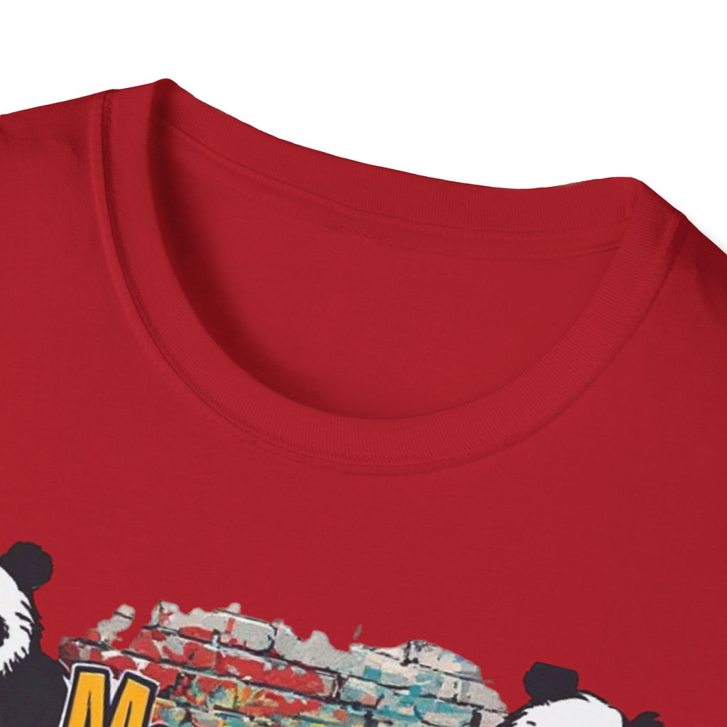 Mandas Pandies T-Shirt | Panda Graphic, Colorful Street Art