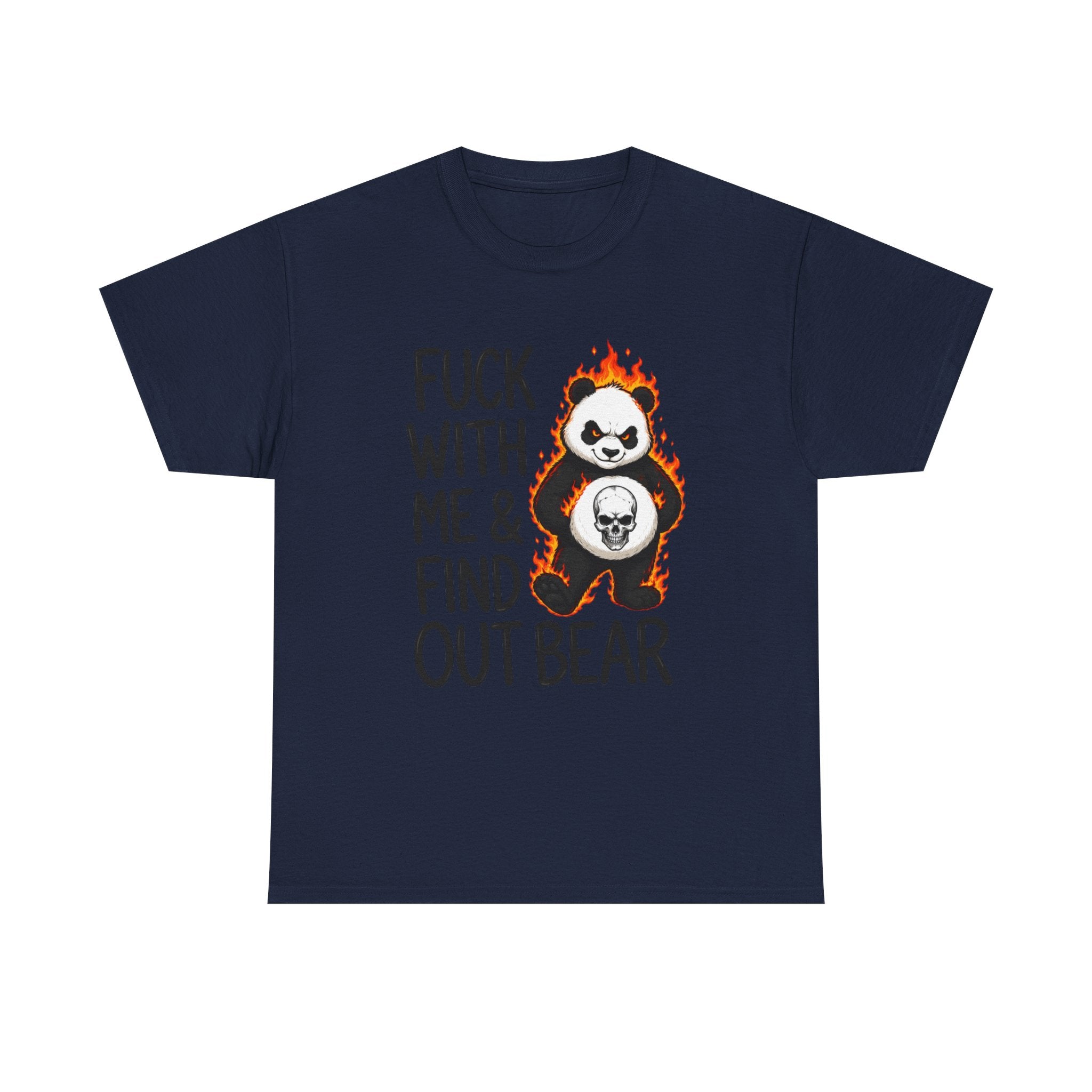 Find Out Bear T-Shirt — Funny Fierce Panda Graphic Tee