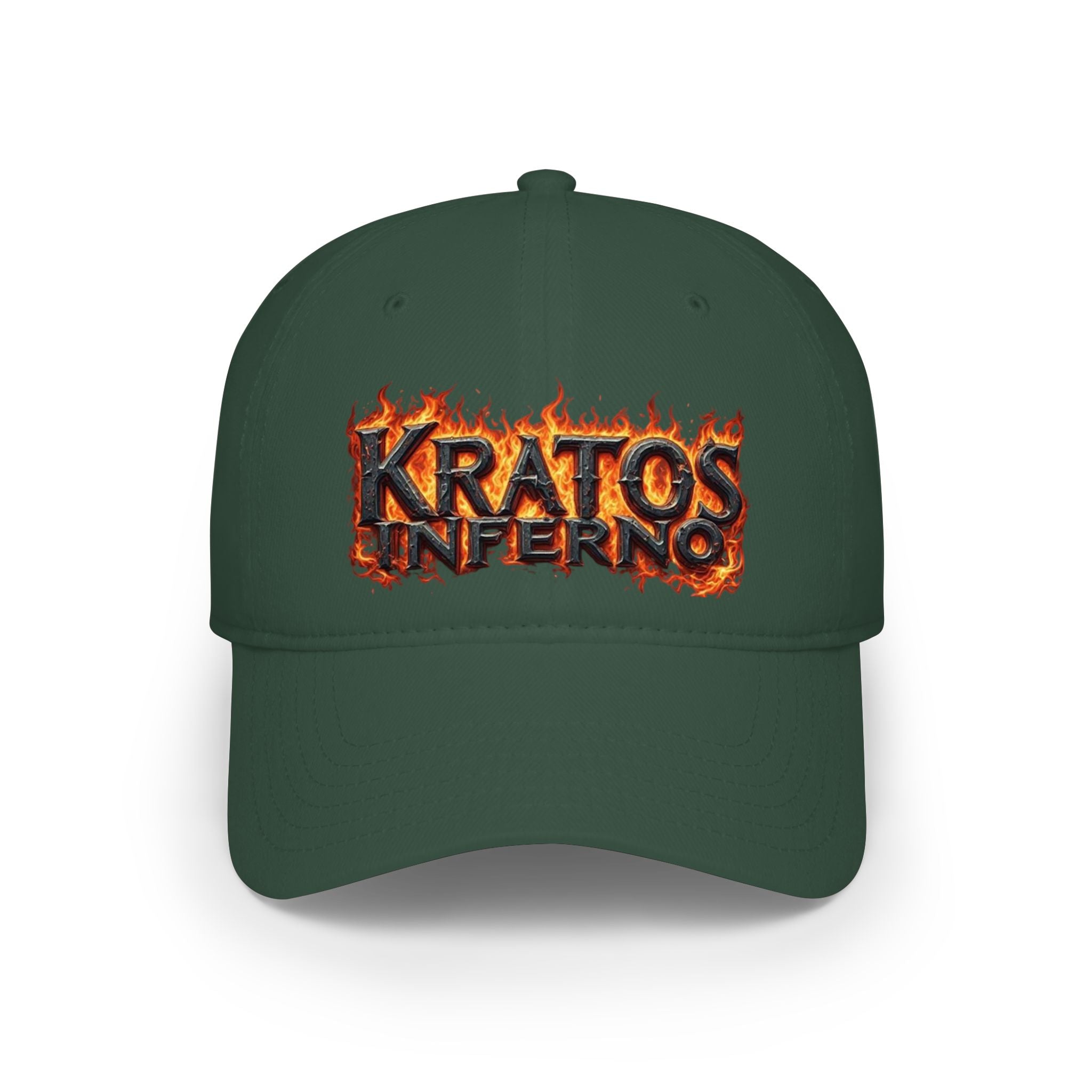 Kratos Inferno Flame Logo Baseball Cap