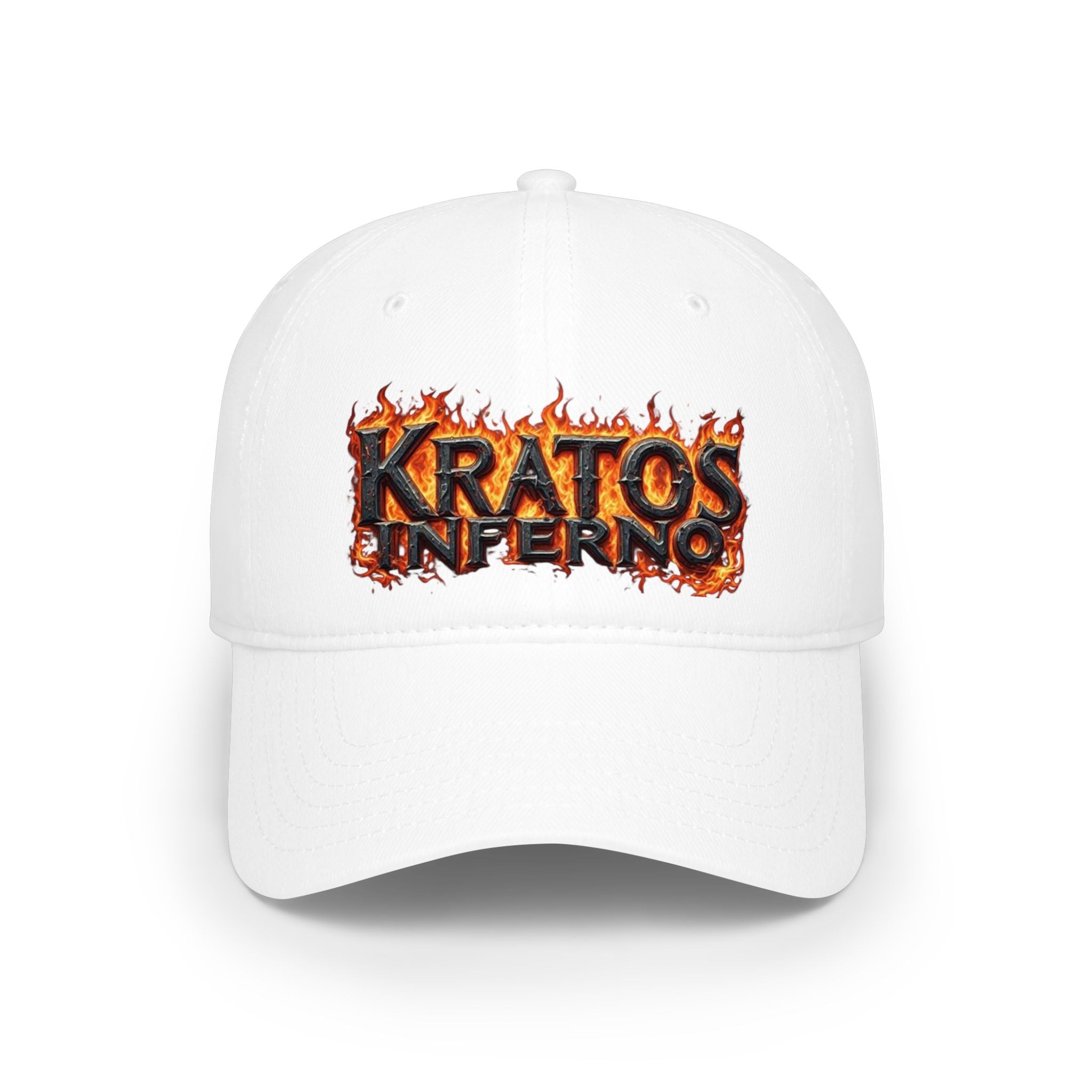 Kratos Inferno Flame Logo Baseball Cap