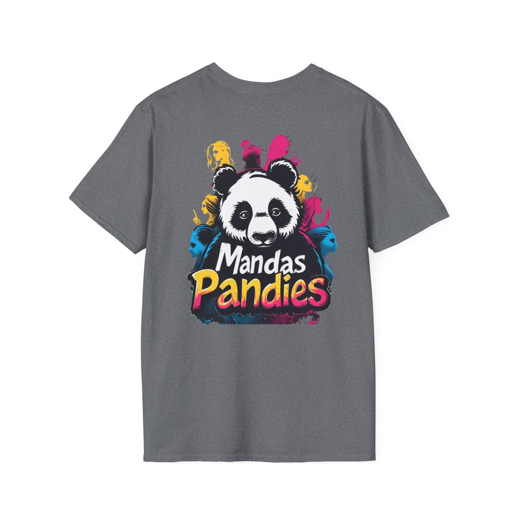 Mandas Pandies T-Shirt | Panda Graphic, Colorful Street Art