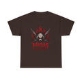 Pandas Inferno T-Shirt | Flaming Panda Skull, Crossed Swords