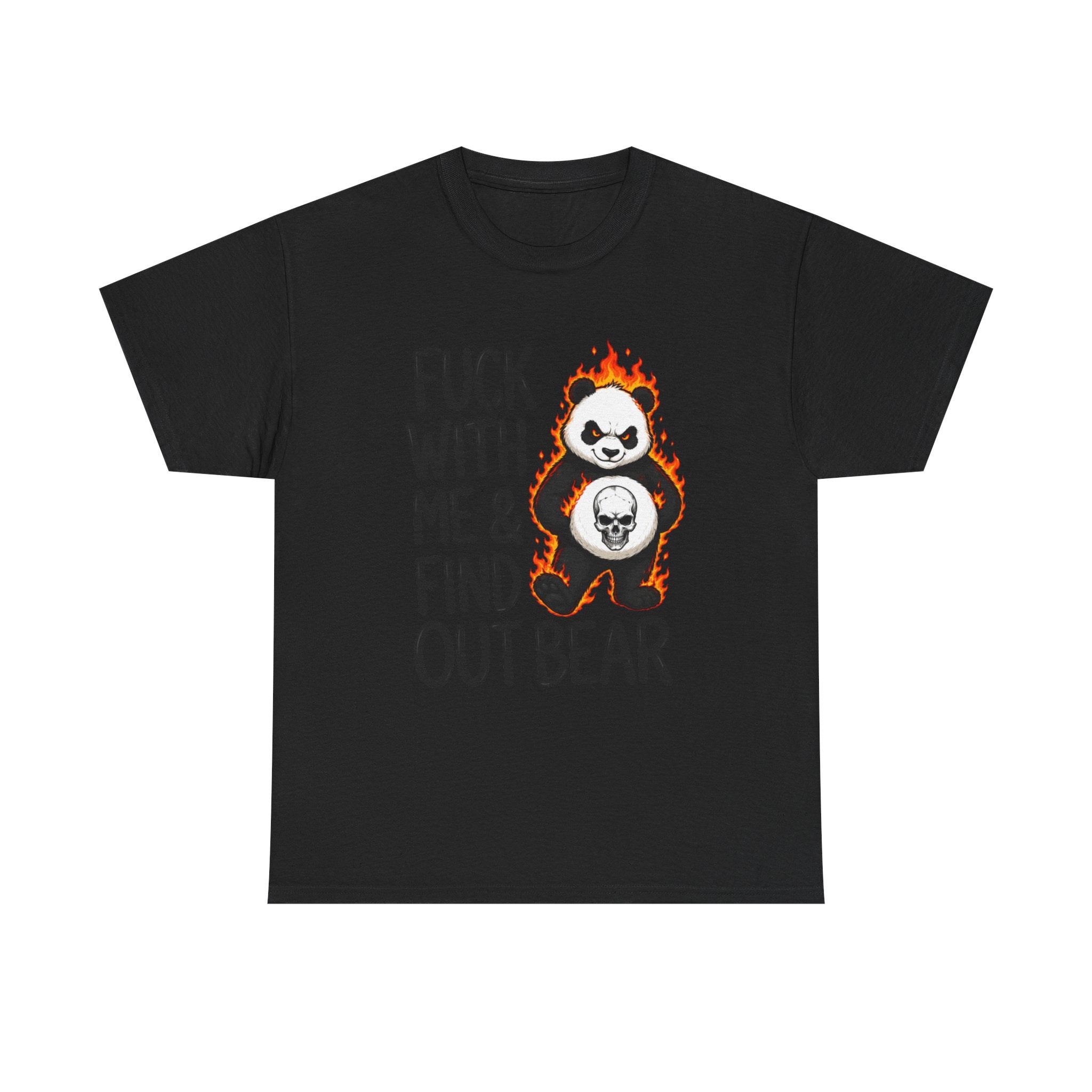 Find Out Bear T-Shirt — Funny Fierce Panda Graphic Tee