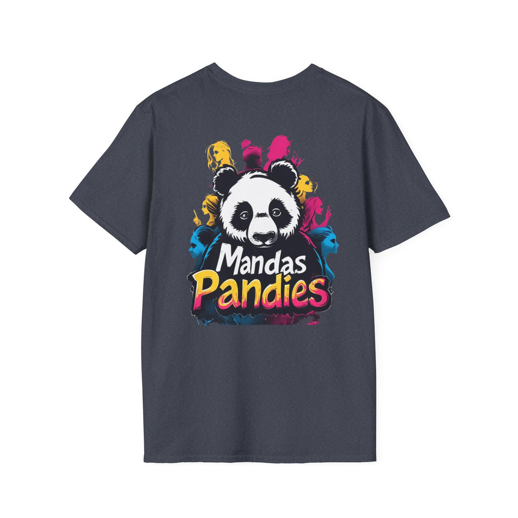 Mandas Pandies T-Shirt | Panda Graphic, Colorful Street Art