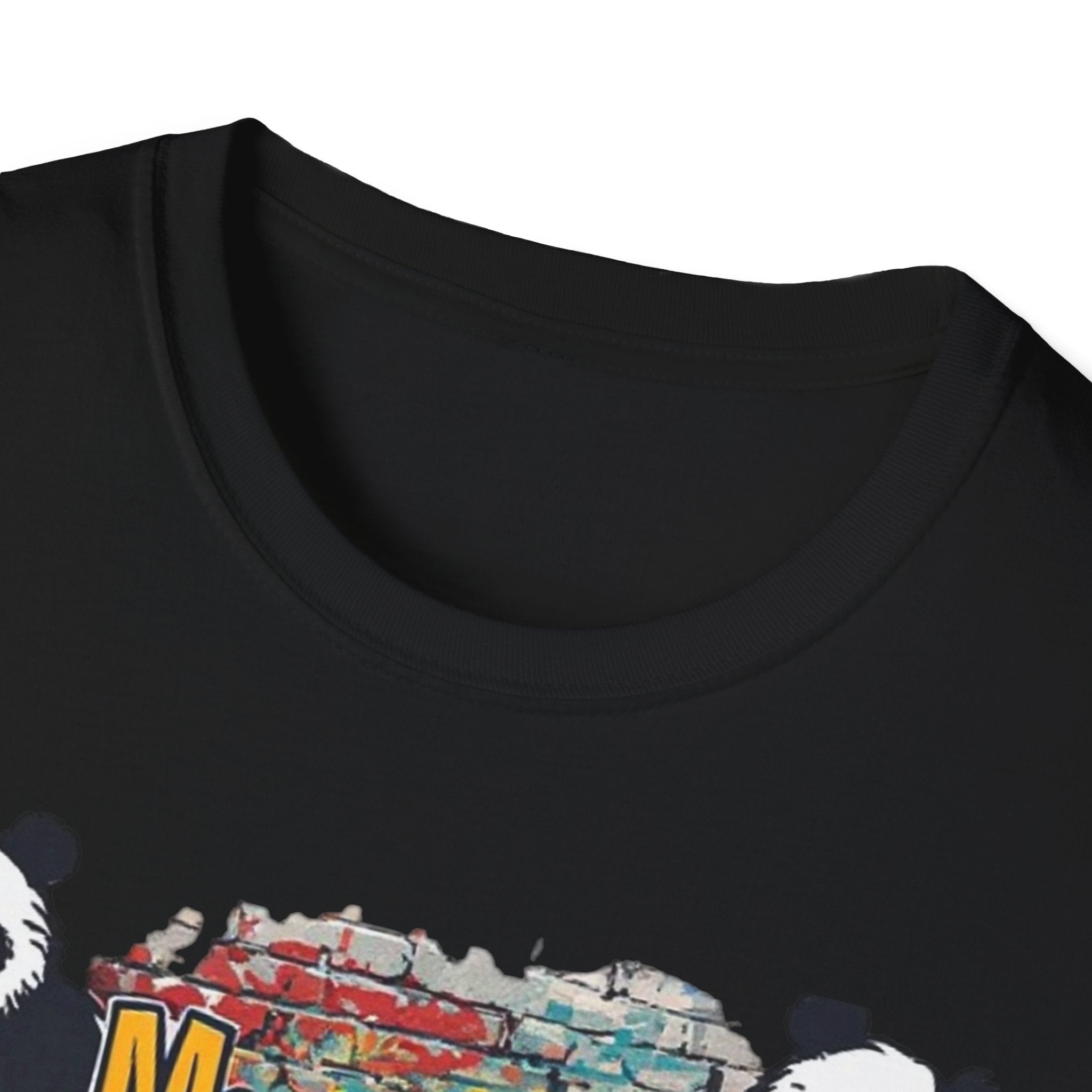 Mandas Pandies T-Shirt | Panda Graphic, Colorful Street Art