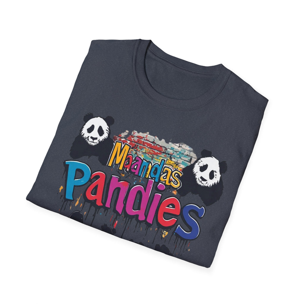 Mandas Pandies T-Shirt | Panda Graphic, Colorful Street Art