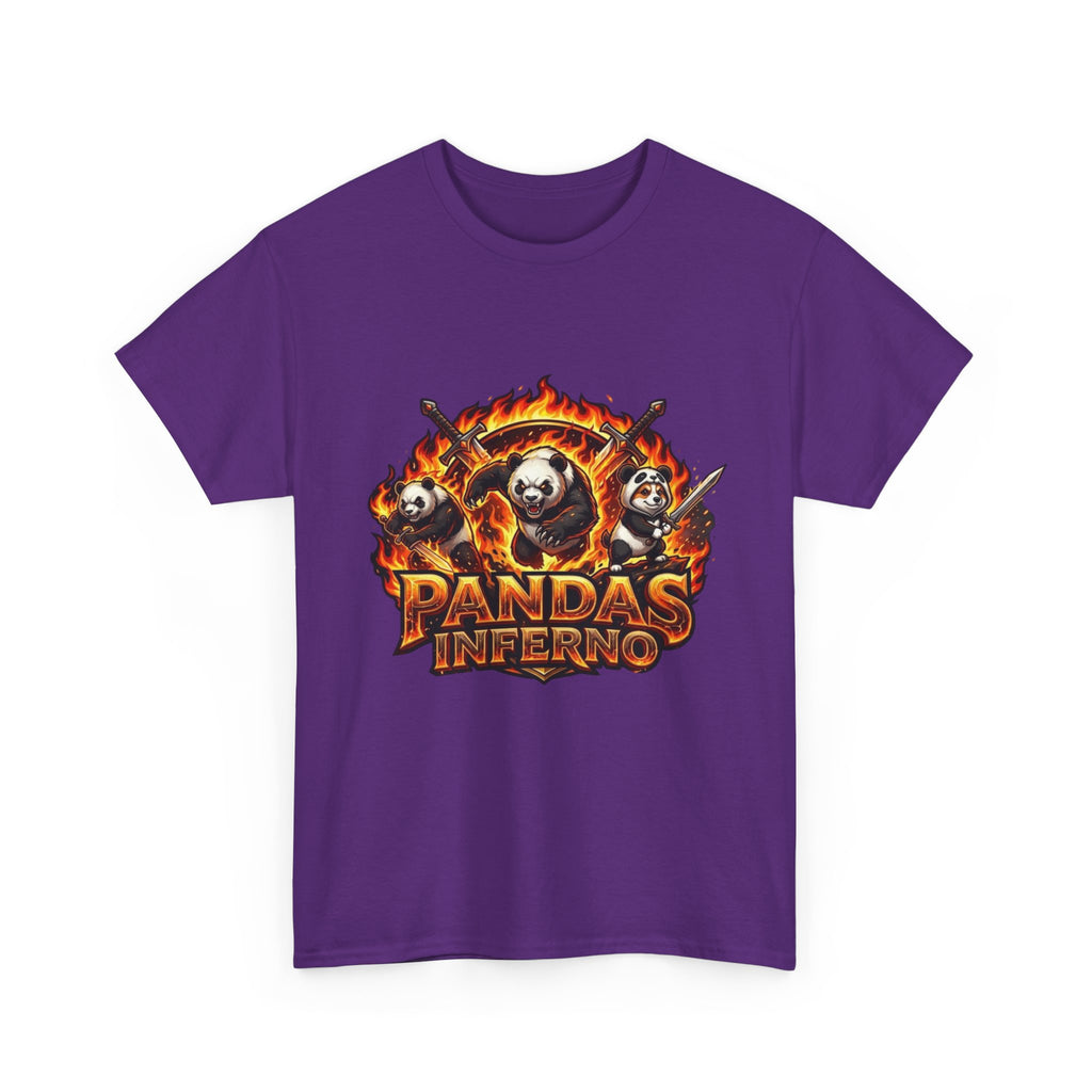 Pandas Inferno T-Shirt | Flaming Panda Trio Graphic Tee