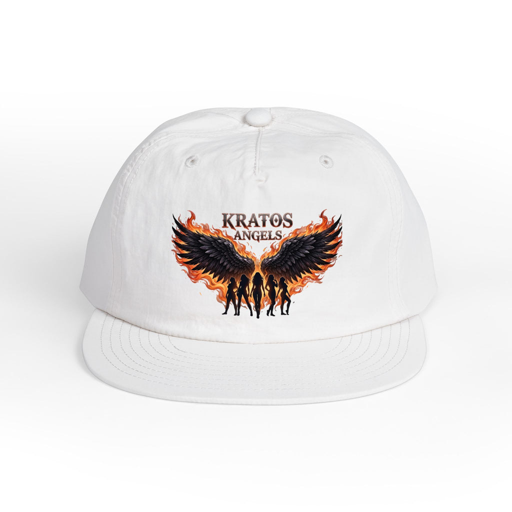 Kratos Angel Wings design Surf Cap | Flaming Winged Soldiers hat