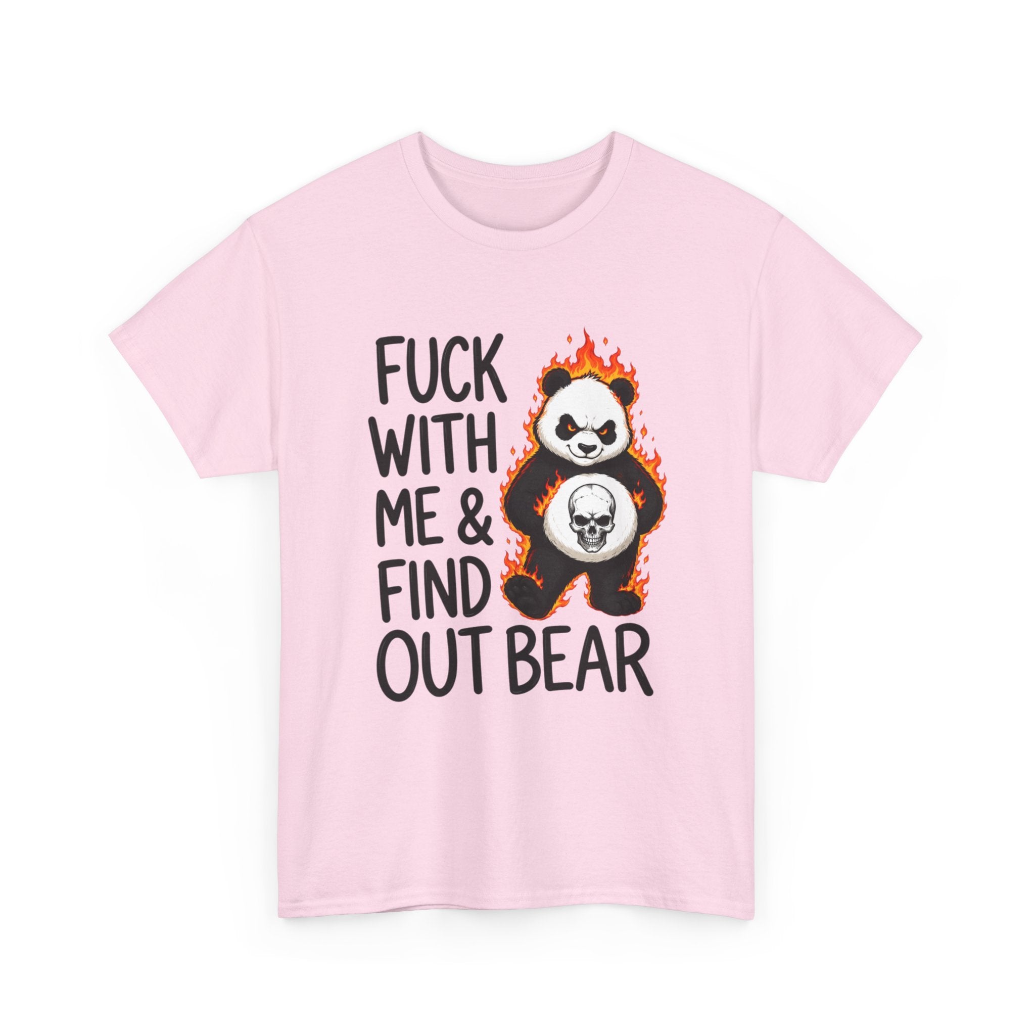 Find Out Bear T-Shirt — Funny Fierce Panda Graphic Tee