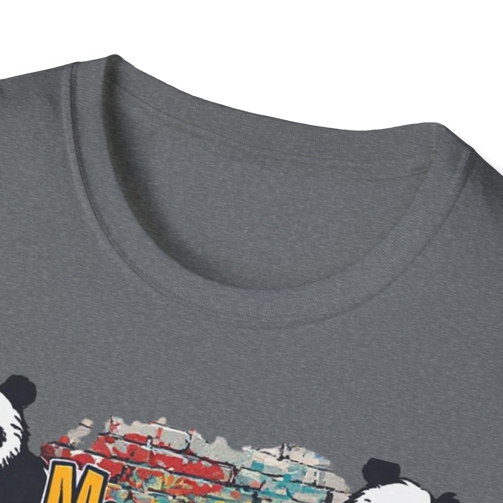 Mandas Pandies T-Shirt | Panda Graphic, Colorful Street Art