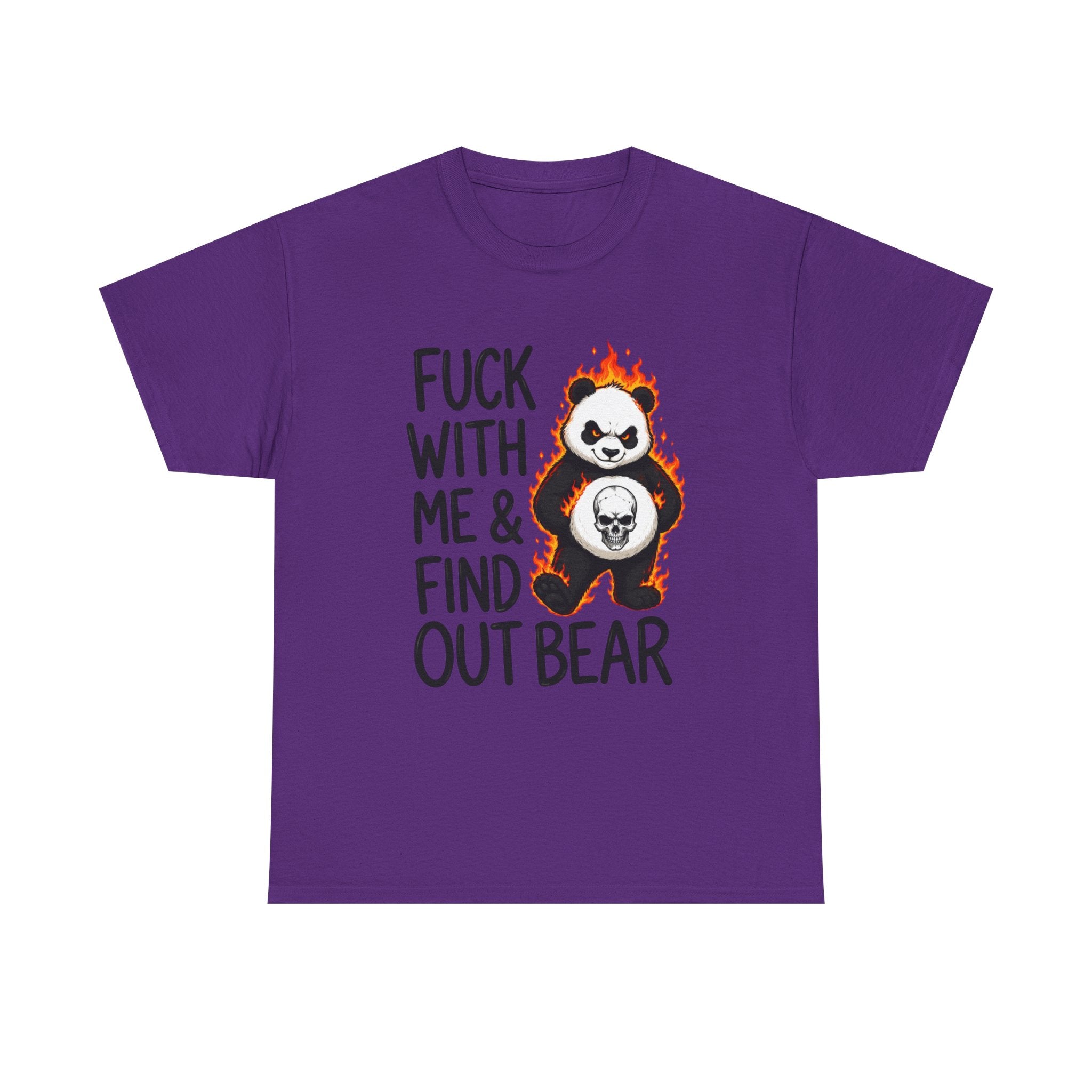 Find Out Bear T-Shirt — Funny Fierce Panda Graphic Tee