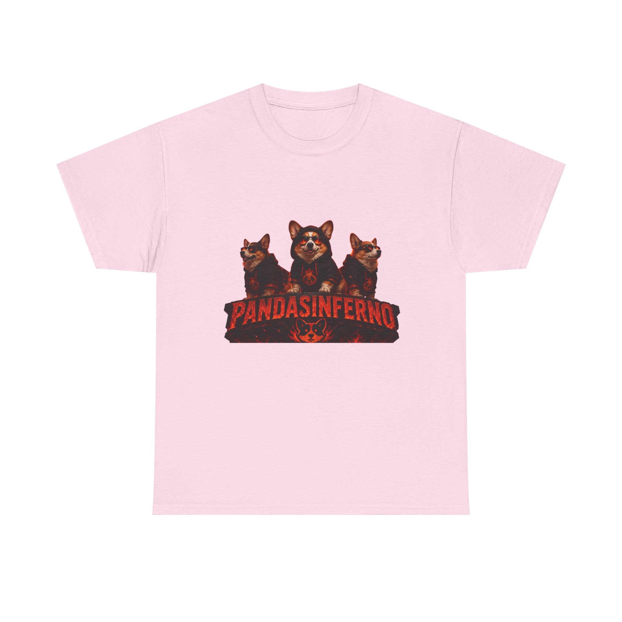 PandasInferno Graphic Tee — Dark Panda Trio Horror Shirt
