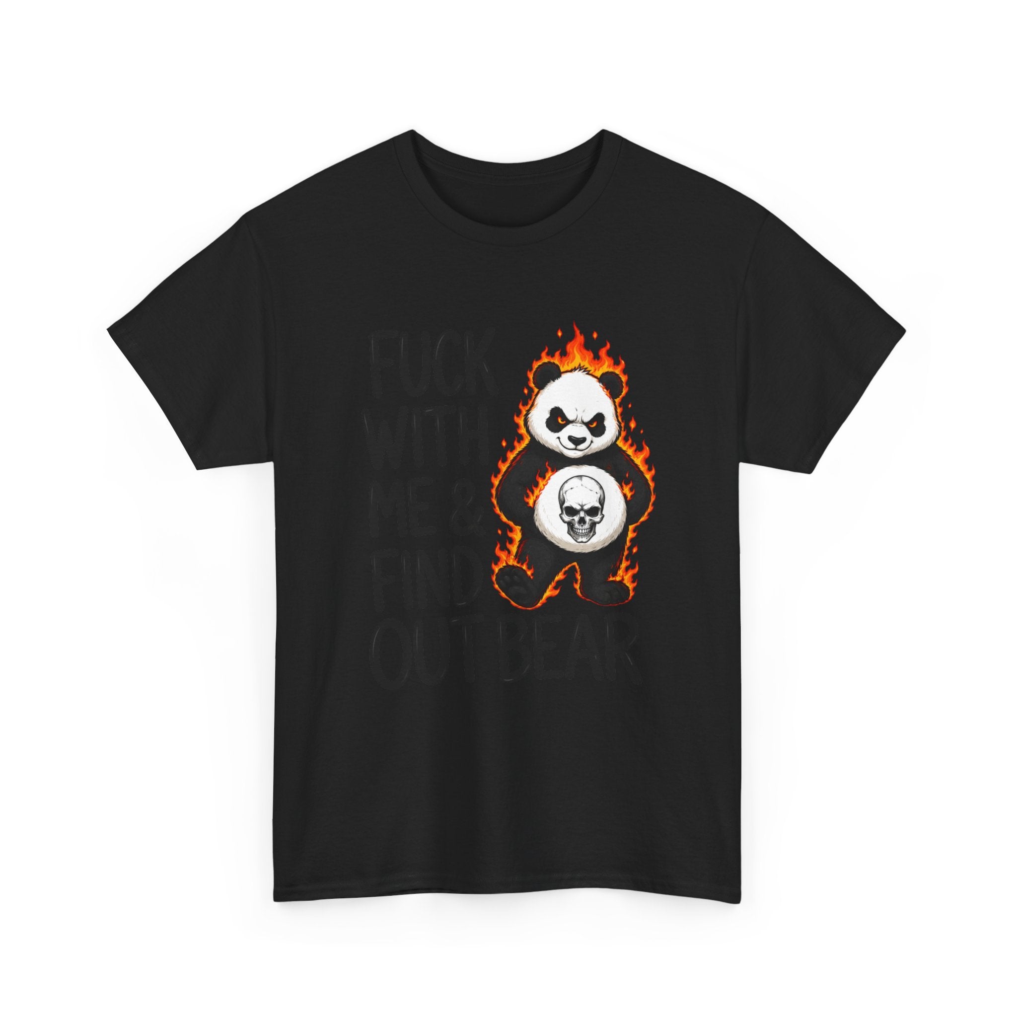 Find Out Bear T-Shirt — Funny Fierce Panda Graphic Tee