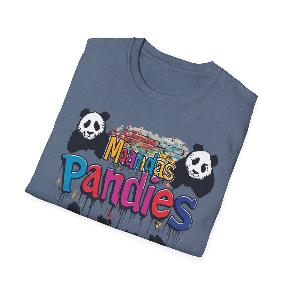 Mandas Pandies T-Shirt | Panda Graphic, Colorful Street Art