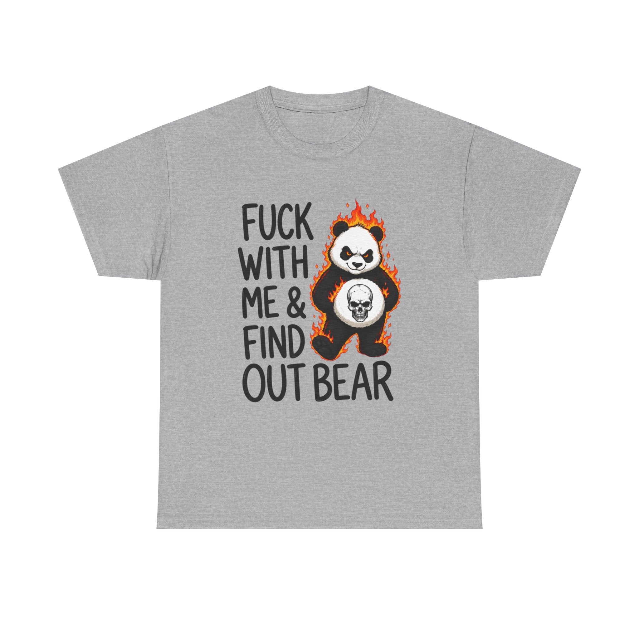 Find Out Bear T-Shirt — Funny Fierce Panda Graphic Tee