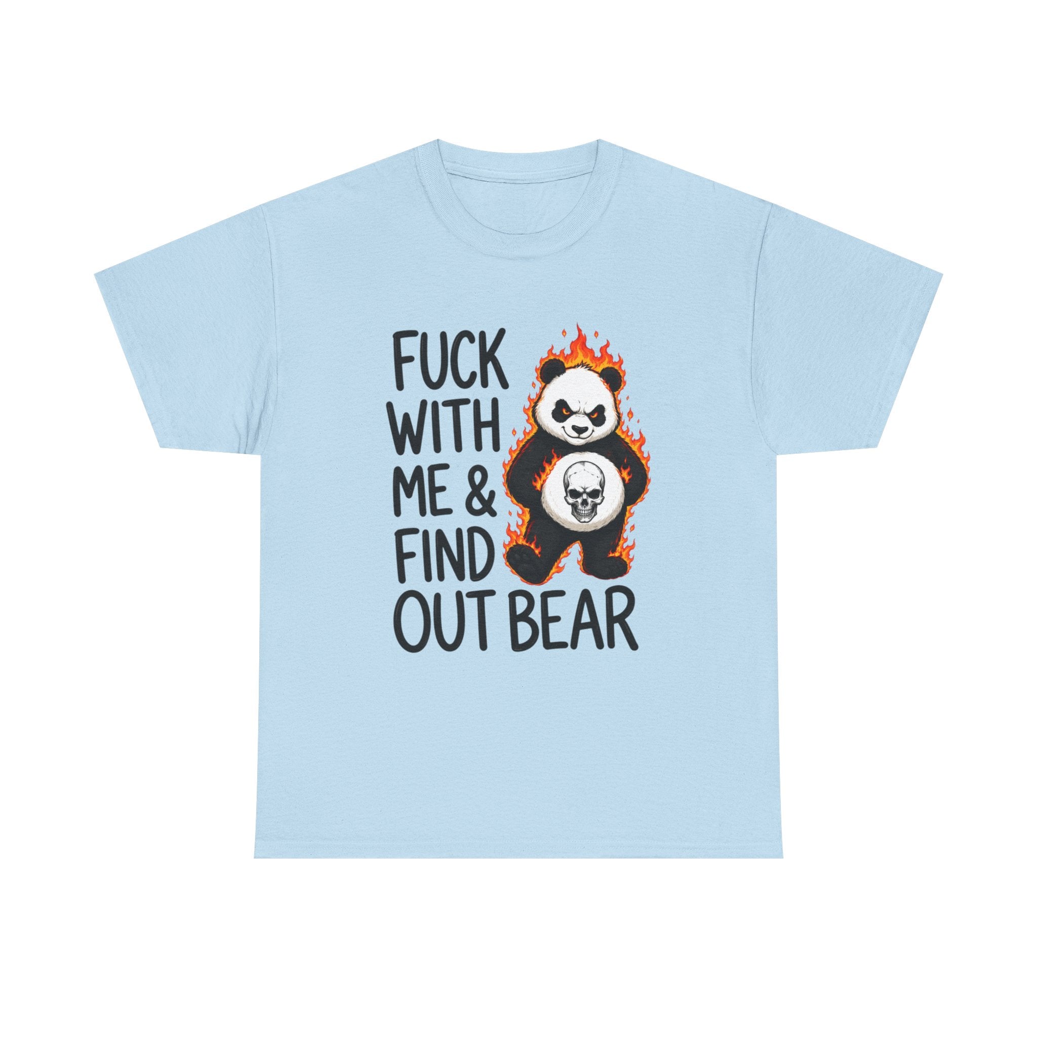Find Out Bear T-Shirt — Funny Fierce Panda Graphic Tee