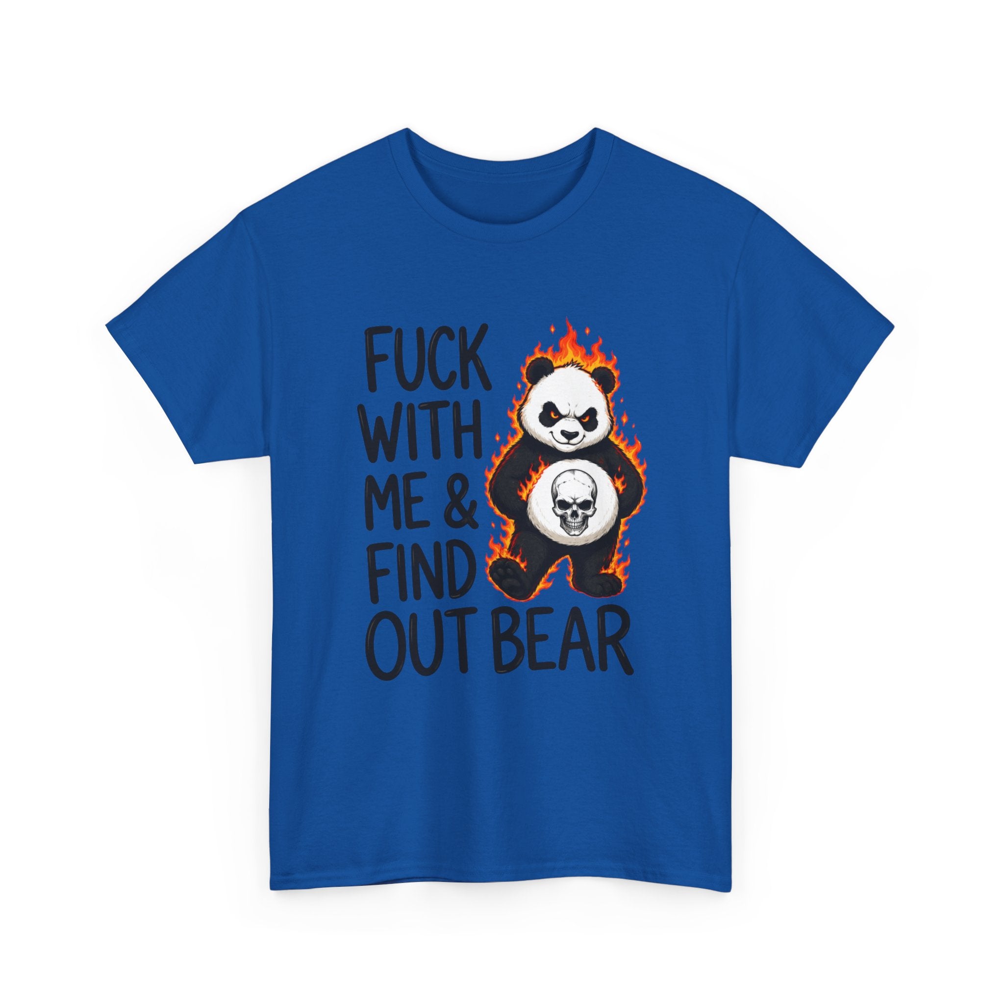 Find Out Bear T-Shirt — Funny Fierce Panda Graphic Tee