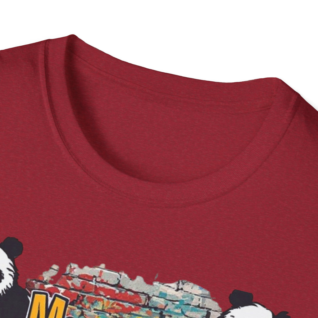 Mandas Pandies T-Shirt | Panda Graphic, Colorful Street Art