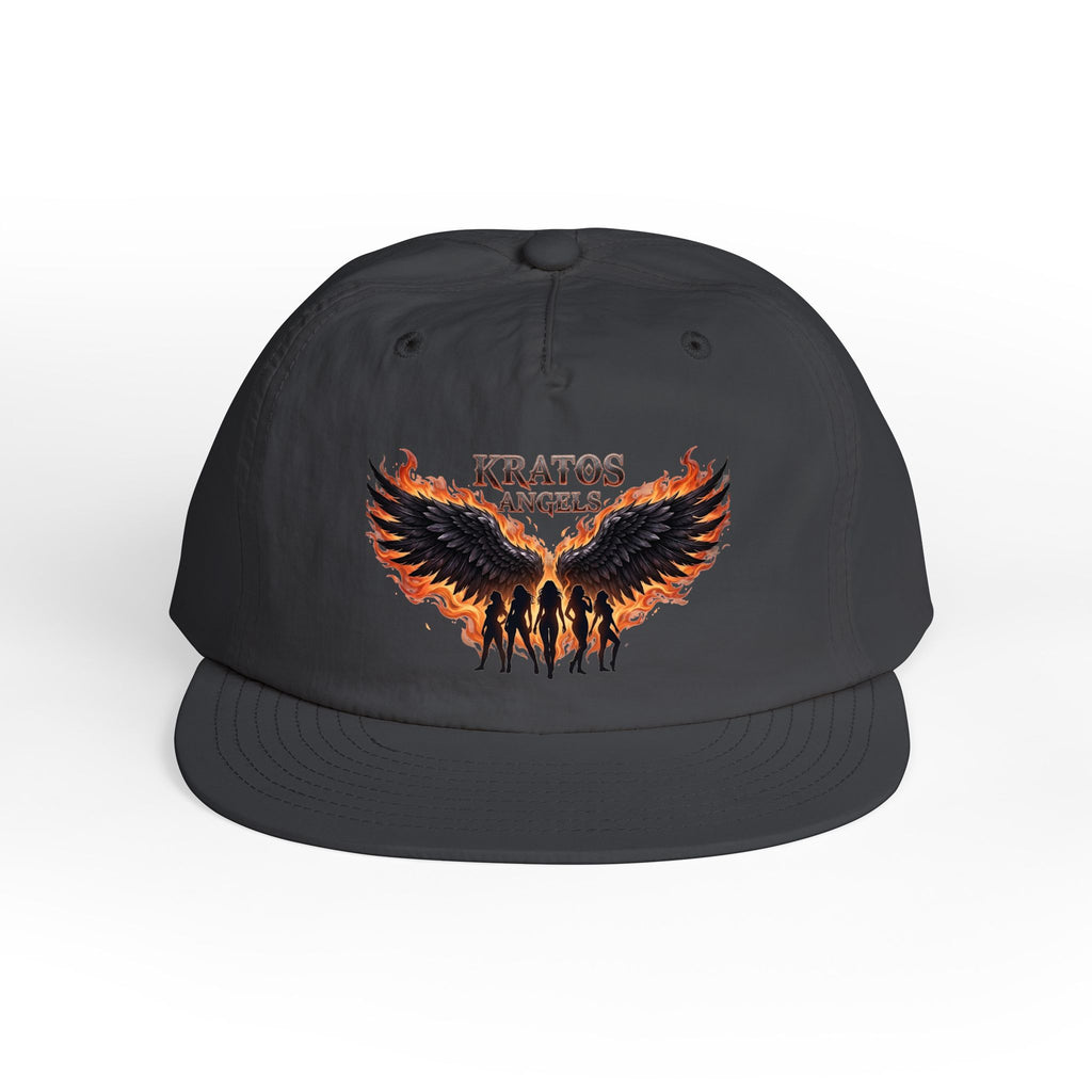 Kratos Angel Wings design Surf Cap | Flaming Winged Soldiers hat