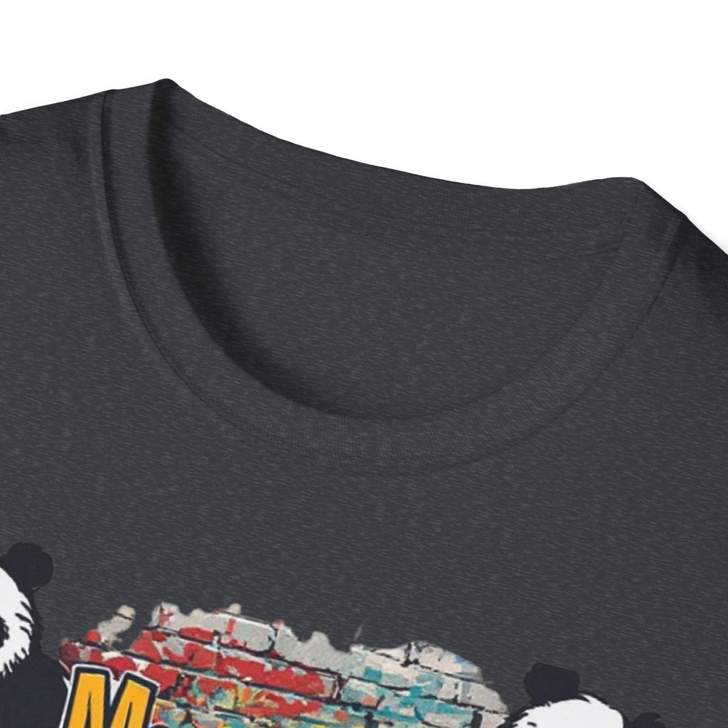 Mandas Pandies T-Shirt | Panda Graphic, Colorful Street Art