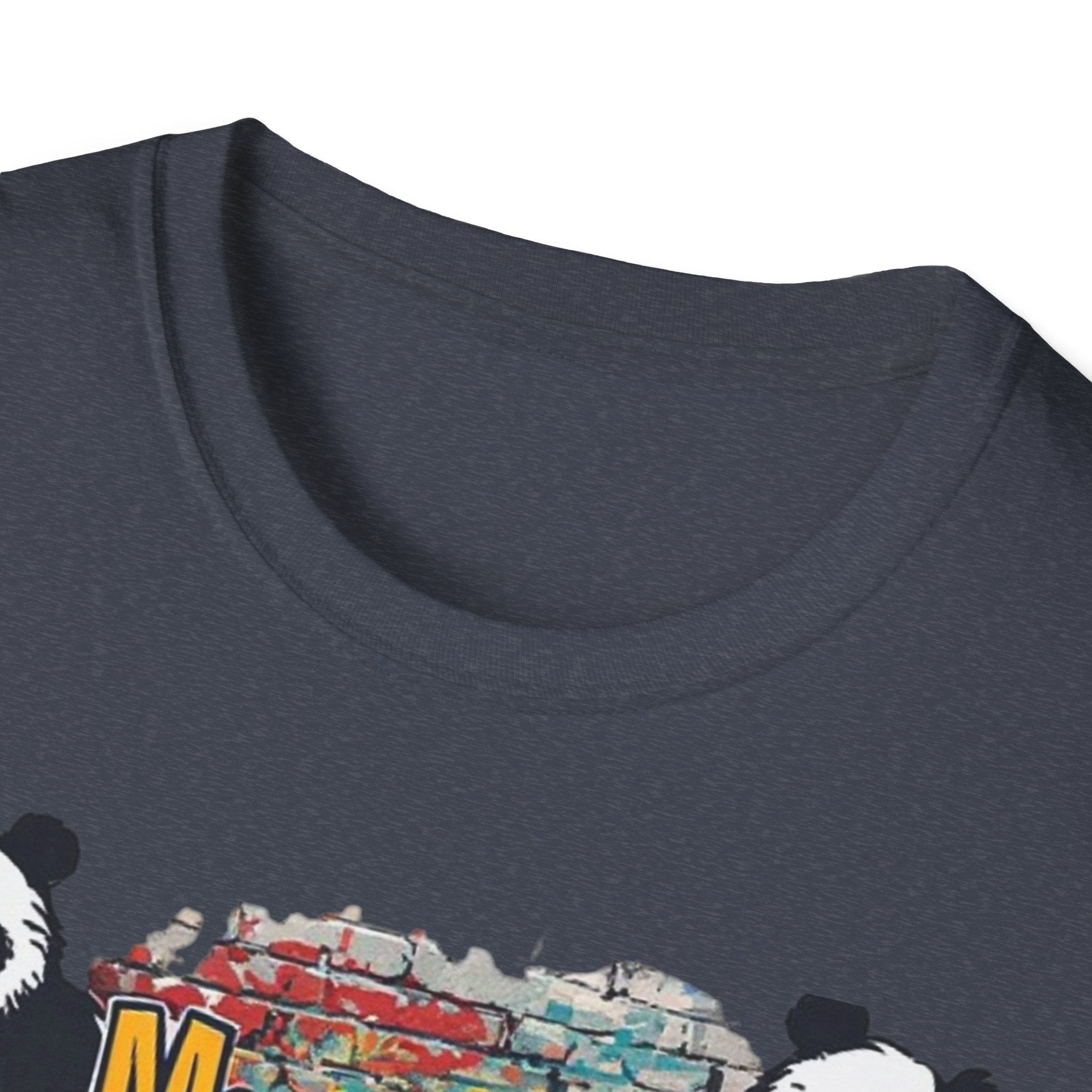 Mandas Pandies T-Shirt | Panda Graphic, Colorful Street Art