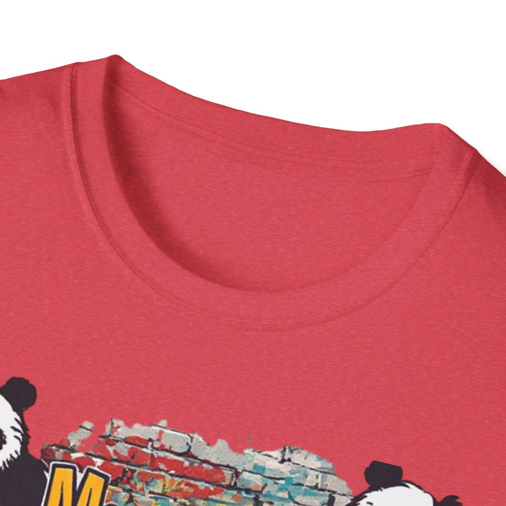 Mandas Pandies T-Shirt | Panda Graphic, Colorful Street Art