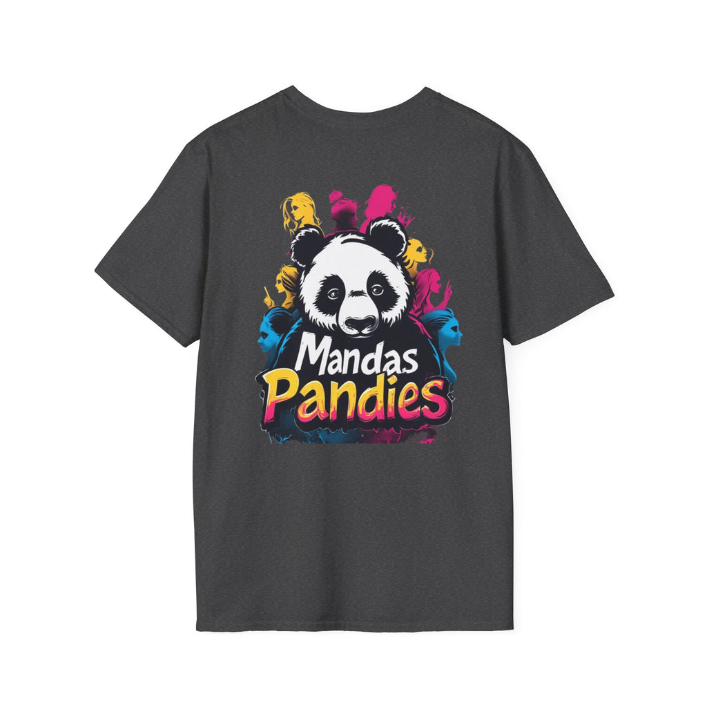 Mandas Pandies T-Shirt | Panda Graphic, Colorful Street Art