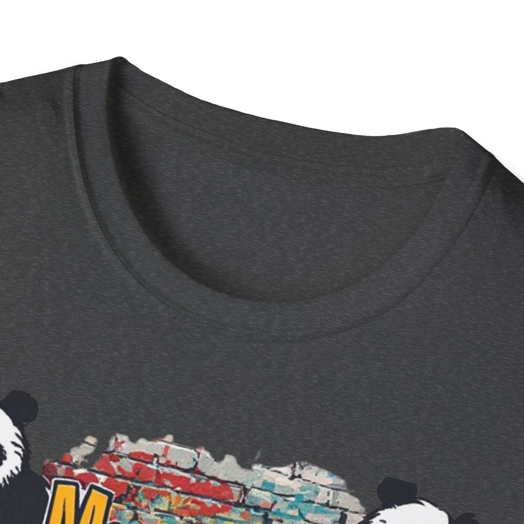 Mandas Pandies T-Shirt | Panda Graphic, Colorful Street Art