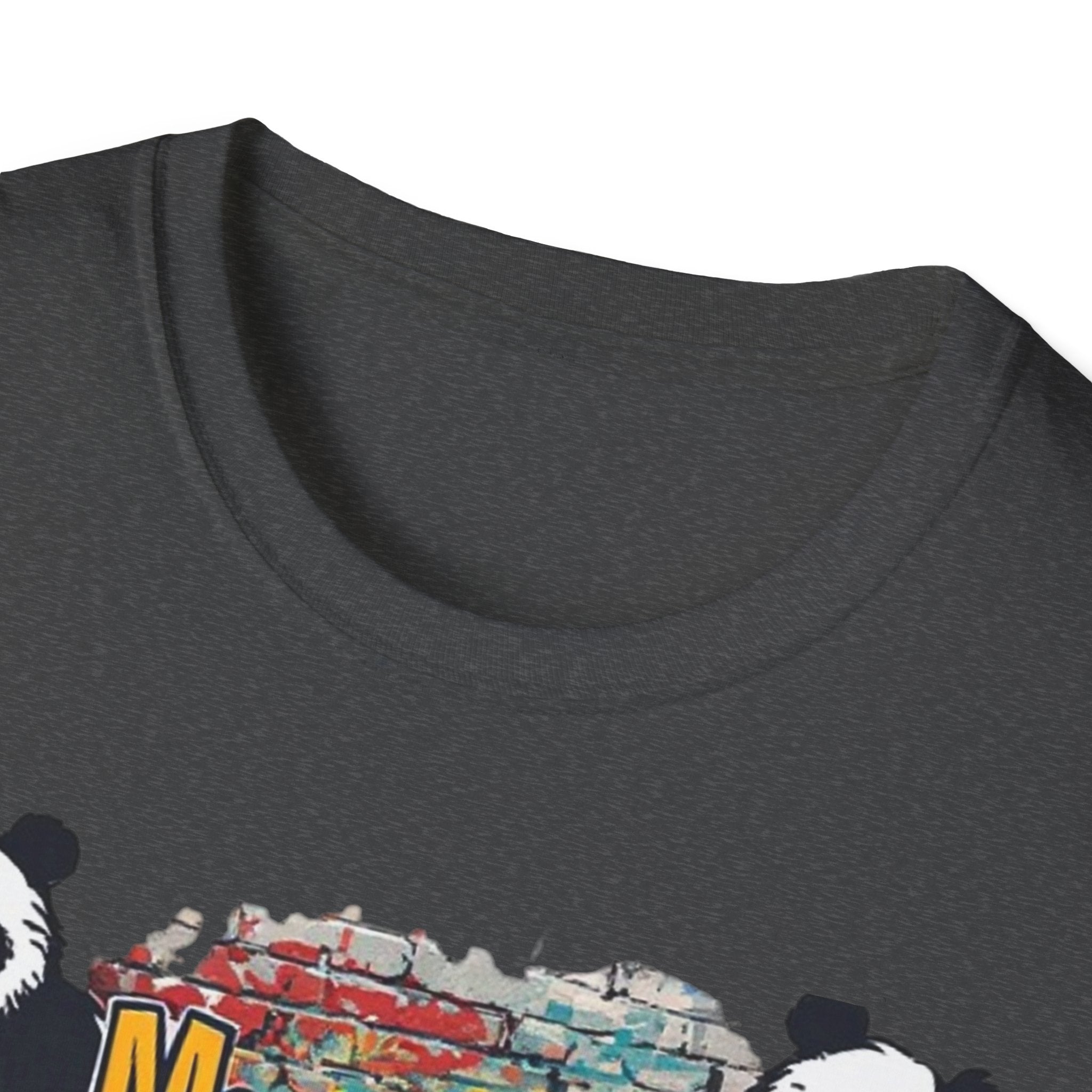 Mandas Pandies T-Shirt | Panda Graphic, Colorful Street Art