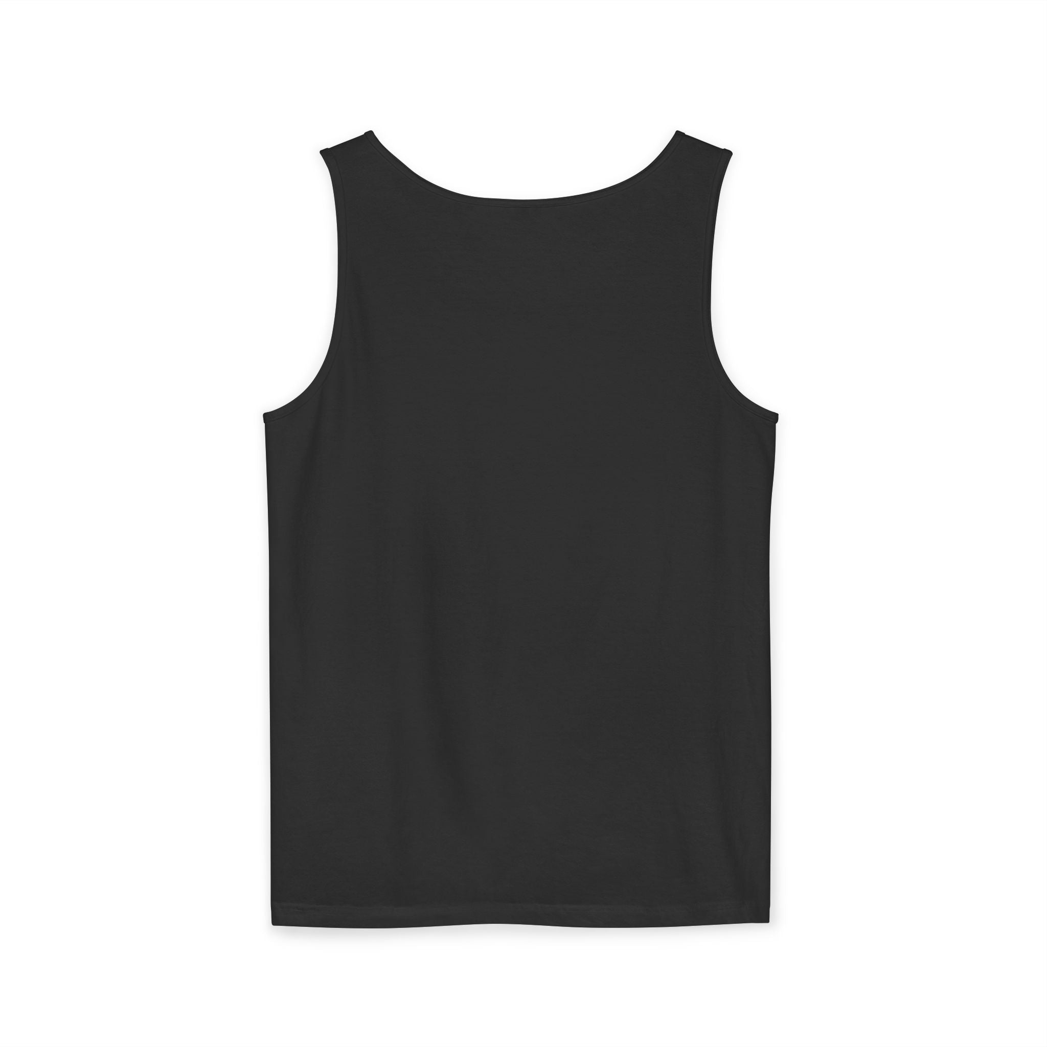 Pandas Inferno muscular panda graphic Tank Top | flaming skull, dual guns
