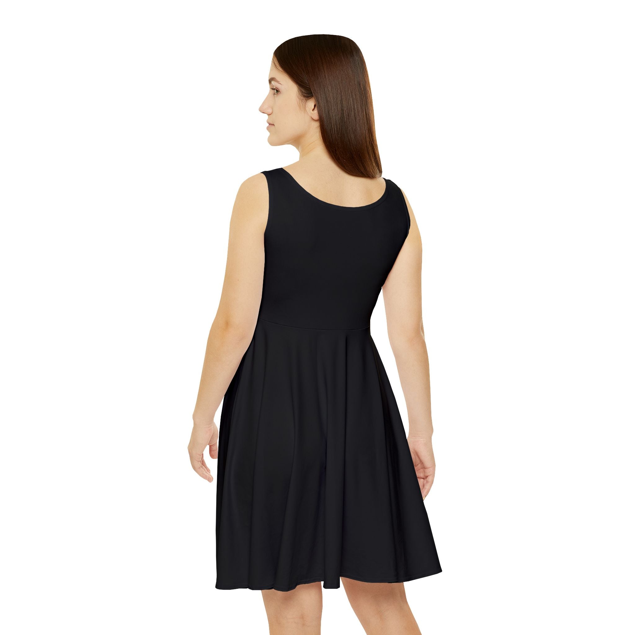 Kratos Angels Flame Graphic Skater Dress