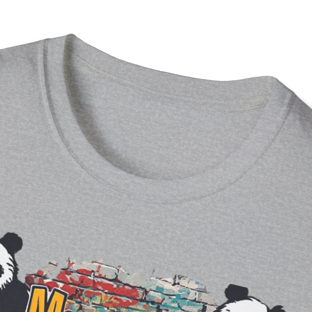 Mandas Pandies T-Shirt | Panda Graphic, Colorful Street Art