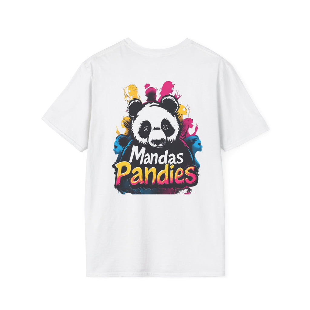 Mandas Pandies T-Shirt | Panda Graphic, Colorful Street Art
