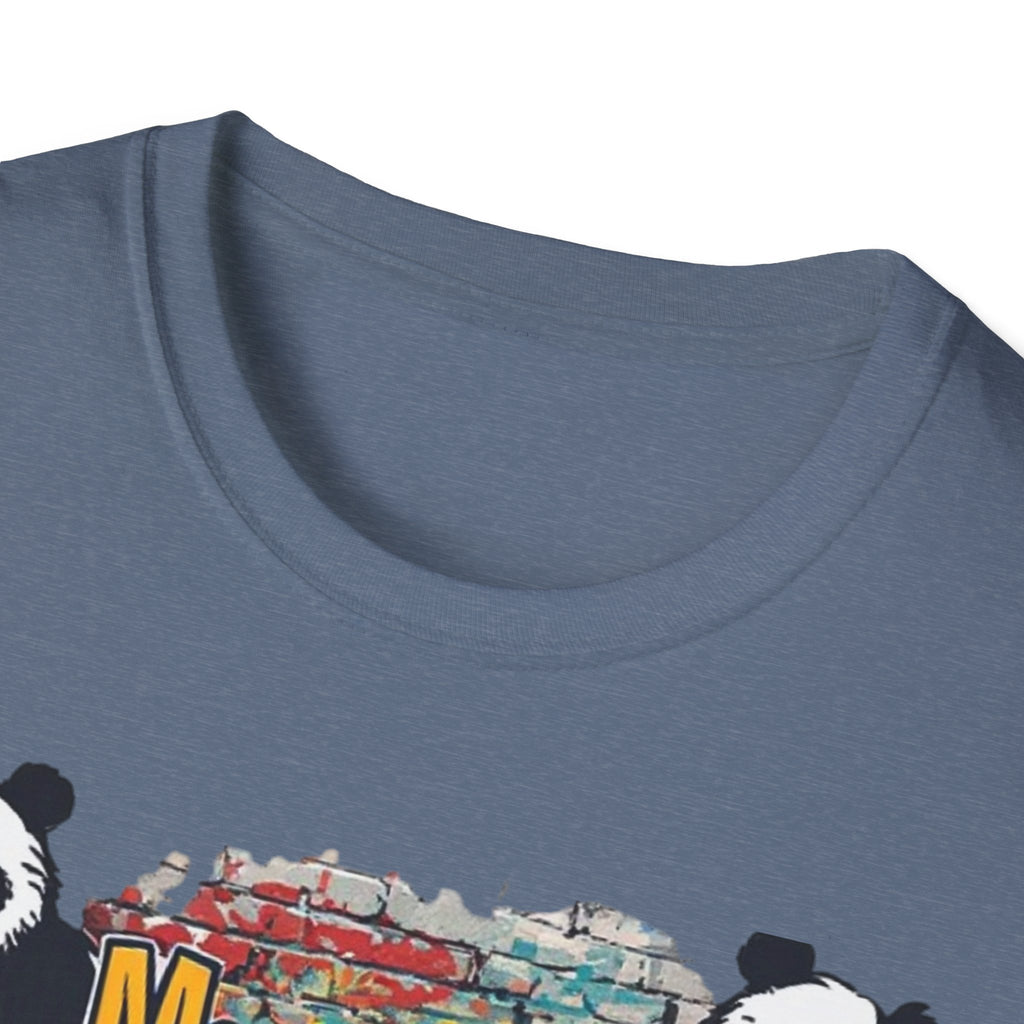 Mandas Pandies T-Shirt | Panda Graphic, Colorful Street Art