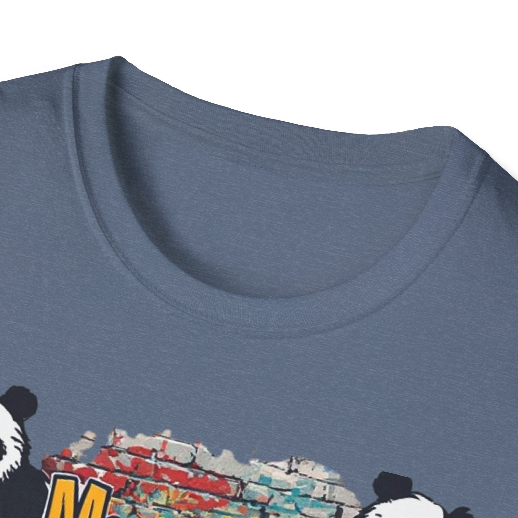 Mandas Pandies T-Shirt | Panda Graphic, Colorful Street Art