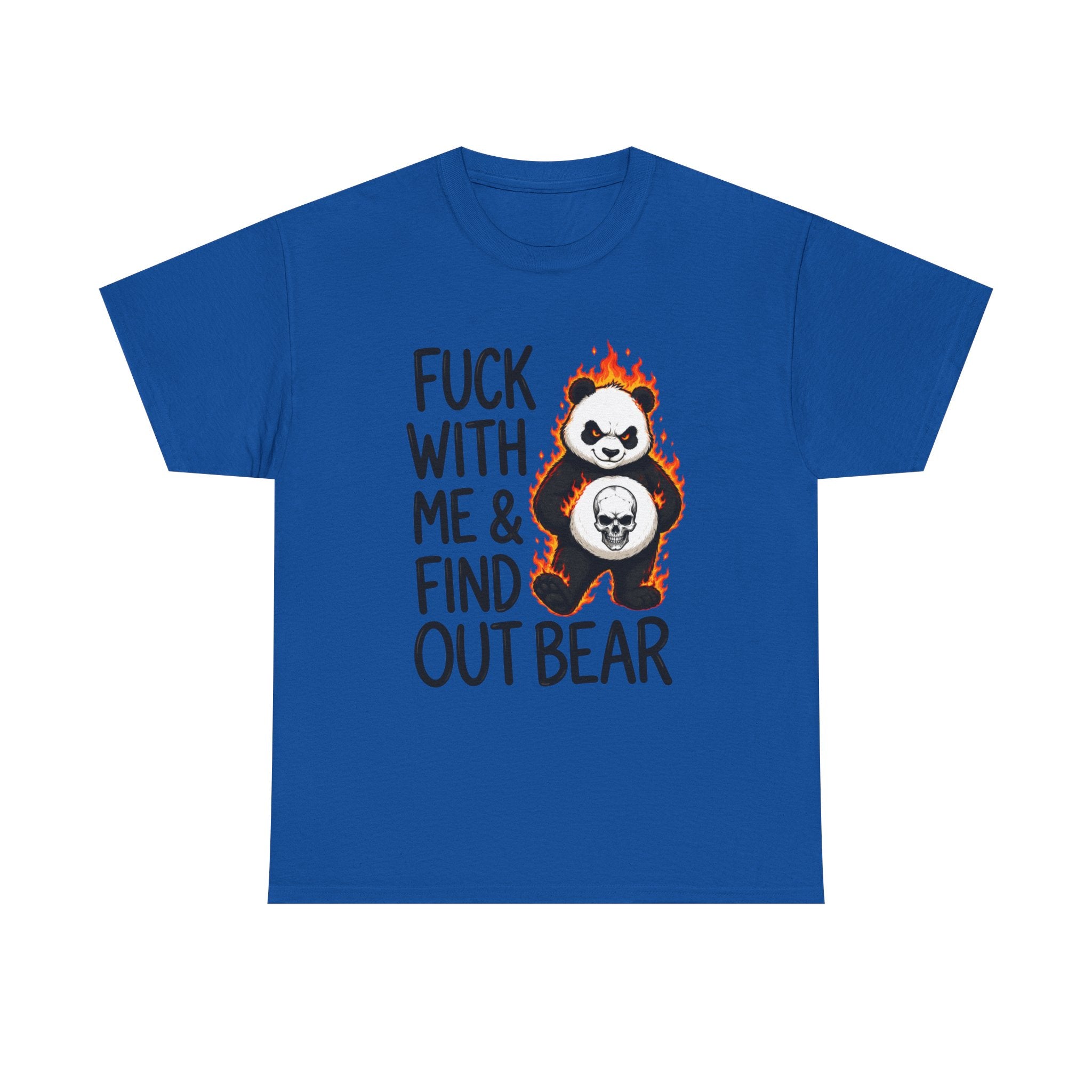 Find Out Bear T-Shirt — Funny Fierce Panda Graphic Tee