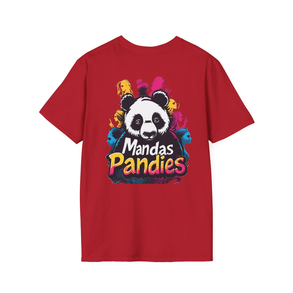 Mandas Pandies T-Shirt | Panda Graphic, Colorful Street Art